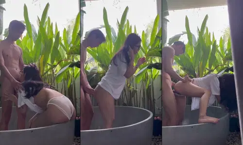 Poster of Đi du lịch mà em nứng quá vừa mới nhận phòng đã kéo anh vào bồn tắm địt vội